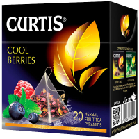 Чай Curtis Cool Berries ягідно-трав`яний 20шт*1,7г
