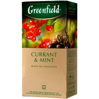 Чай Greenfield Currant & Mint чорний 25*1.8г