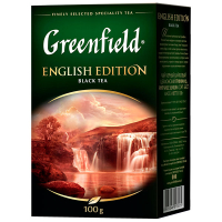 Чай Greenfield English Edition чорний 100г