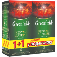 Чай Greenfield Kenyan Sunrise 1+1 2*25пак*2г