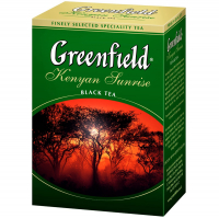 Чай Greenfield Kenyan Sunrise чорний листовий 100г