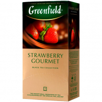 Чай Greenfield Strawberry Gourmet чорний 25*1,5г