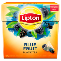 Чай Lipton чорний Blue Fruit 20*1,8г