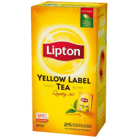 Чай Lipton Yellow Label чорний 25*1,8г