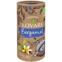 Чай Lovare Bergamot organic чорний тубус 60г
