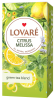 Чай Lovare Citrus Melissa зелений 25*1,5г