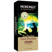 Чай Мономах Exclusive Gun Powder зелений 25пак.*1,5г