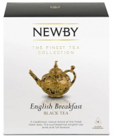 Чай Newby English Breakfast чорний байховий 15 шовкових пірамідок 37,5г 