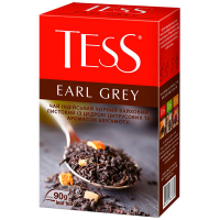Чай Tess Earl Grey індійський чорний 90г