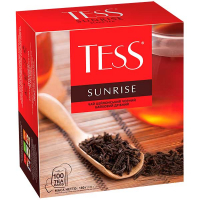 Чай Tess Sunrise чорний байховий 100*1,8г