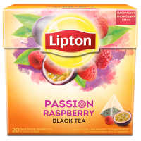 Чай Lipton Passion Raspberry малина та маракуя 20*1,6г