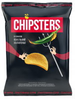 Чіпси Chipster`s картопляні Пекельний Халапеньо 130г