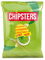 Чіпси Chipsters зі смаком Васабі 110г
