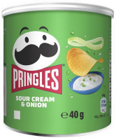 Чіпси Pringles Sour Cream & Onion 40г