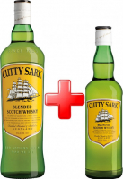 Віскі Cutty Sark Original 40% 1л + Віскі Cutty Sark 40% 0,5л х2