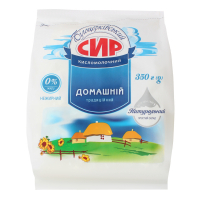 Сир Білоцерківський Домашній кисломолочний 0% 350г