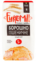 Борошно EuroMill пшеничне в/с 5 кг
