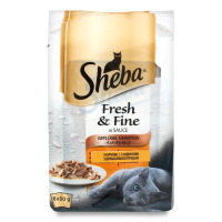 Корм Sheba Fresh&Fine мясний мікс 6x50г х6