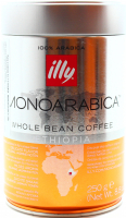 Кава Illy Ethiopia Monoarabica зерна смажена ж/б 250г