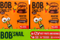 Цукерки Bob Snail Choc манго в чорн.шок. 60г 