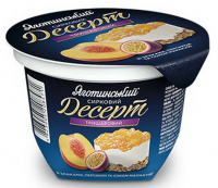Десерт Яготинський сирк. злаки/персик/сік маракуї 3,6% 200г