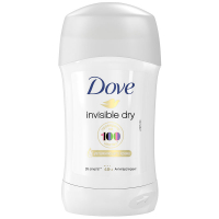 Дезодорант Dove Invisible Dry твердий 40мл