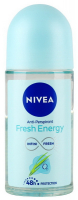 Дезодорант Nivea Fresh Energy кульков. 50мл