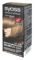 Крем-фарба стійка для волосся Syoss SalonPlex Професійний Догляд №7-6 Русявий