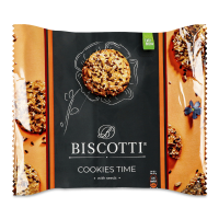 Печиво Biscotti Cookies Time з насінням 180г