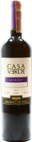 Вино Casa Verde Merlot червоне сухе 0,75л x3