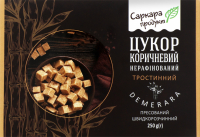 Цукор Саркара продукт коричневий пресований Demerara 250г 
