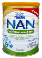Суміш Nestle NAN Потрійний комфорт ж/б 800г х4