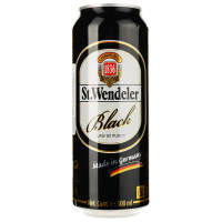 Пиво St. Wendeler Negra 4.9% ж/б 0.5л
