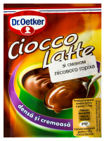 Суміш Dr.Oetker Гарячий шоколад із смак. ліс.горіха 25г 