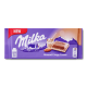Шоколад Milka молочний з шматочками соленого мигдалю 90г