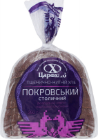 Хліб Цархліб Покровский столичний нарізаний скибами 350г в уп.