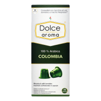 Кава Dolce Aroma colombia смажена мелена в капсулах 55г