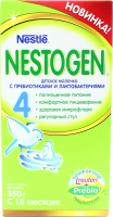 Суміш Nestle Nestogen 4 молочна із пребиотиками 350г х12