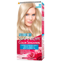 Суперосвітлююча крем-фарба для волосся Garnier Color Sensation №101 Платиновий Ультраблонд