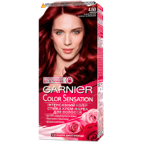 Крем-фарба стійка для волосся Garnier Color Sensation №4.6 Насичений Темно-Червоний