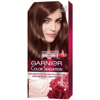 Крем-фарба стійка для волосся Garnier Color Sensation №6.15 Чуттєвий Шатен
