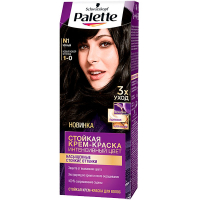 Крем-фарба стійка для волосся Palette Інтенсивний Колір N1 №1-0 Чорний