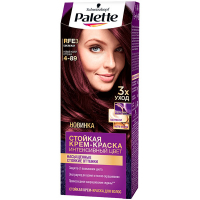 Крем-фарба стійка для волосся Palette Інтенсивний Колір RFE3 №4-89 Баклажан