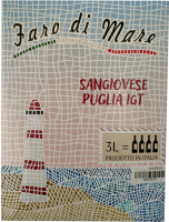 Винo Faro Di Mare IGT Puglia сухе червоне 3л