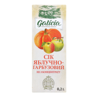 Сік Galicia Яблучно-гарбузовий 0,2л х6