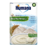 Каша Humana молочна рисова 200г