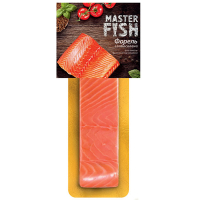 Форель Master Fish філе-шматок слабосолена 130г