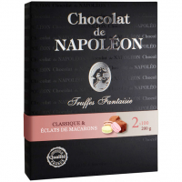 Цукерки Chocolat de Napoleon Трюфелі класичні з печивом 200г
