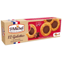 Галети St Michel здобні з шоколадом 121г