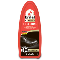 Губка для блиску шкіряного взуття Erdal Express Quick Shine Чорна